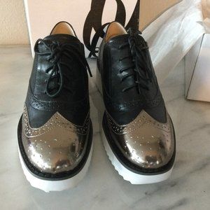 Nine West Women's VINATA Lace up Oxford sneaker